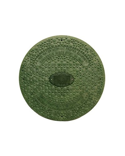 Septic Tank Riser Cover (18 Inch Diameter - GREEN) - Image 1