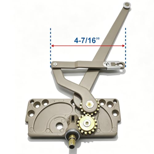 Casement Window Operator with 4-7/16" Short Arm and 10-1/2" Long - Image 6