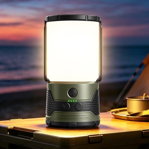 Glocusent 1200LM LED Camping Lantern Rechargeable, Lantern - Image 2