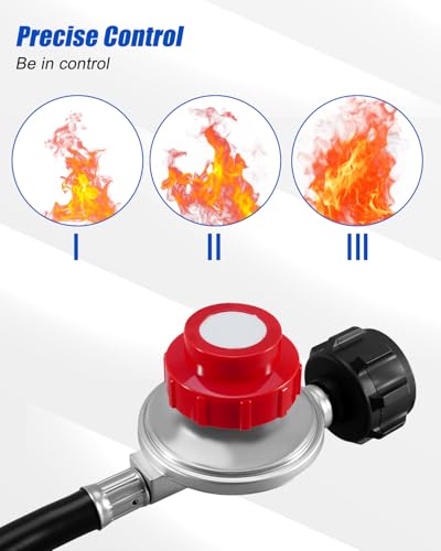 LP Burner Connection Kit, Propane Fire Pit Replacement Part - Image 5