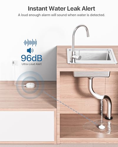 Water Leak Detector 3 Pack & Smart Hub for Home - Image 4