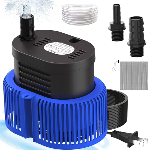 AgiiMan 850GPH Pool Cover Pump, Submersible Sump Pump above - Image 2