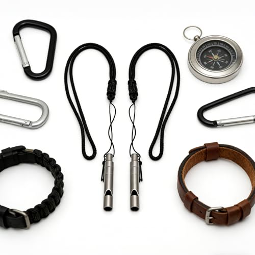 Titanium Emergency Safety Whistle, 125dB Loud Survival - Image 8