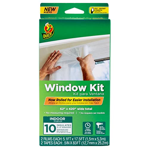 Duck Brand Window Insulation Kit, 62 in x 420 in - Image 4