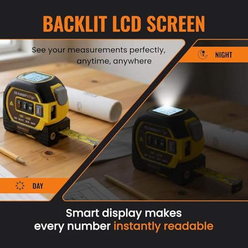 The Almighty Ruler Laser Tape Measure | Smart Range Finder | - Image 6