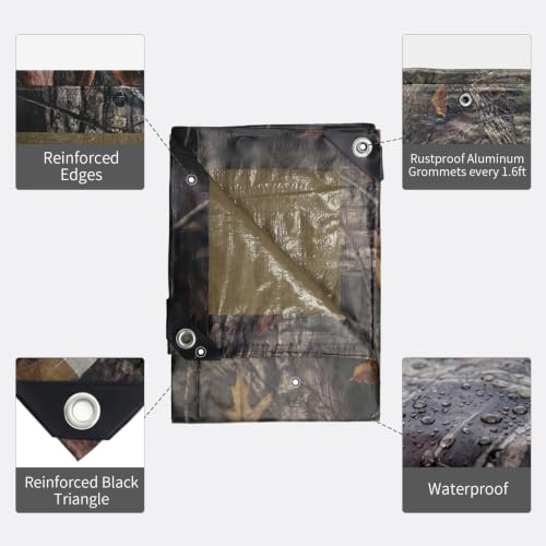 Heavy Duty 9 Mil Tarp Cover Waterproof UV Resistant - Image 5