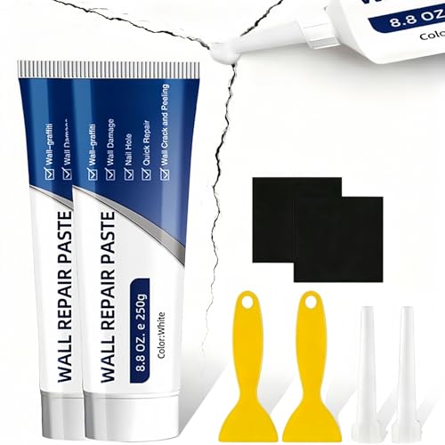 2Pcs Drywall Repair Kit with Scraper,Quick Drying Wall | Home Repair - Image 2
