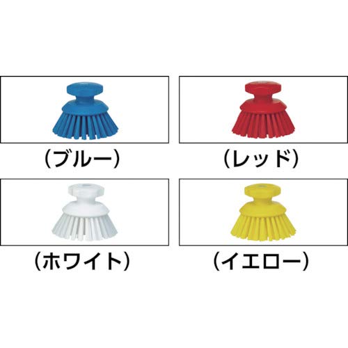 Vikan Scrub Brush,3 3/4 in Brush L 38852-1 Each, Green