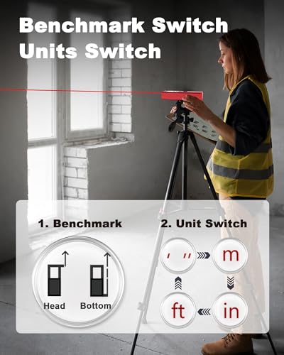 Laser Measuring Tool, 165FT/50M Laser Measure Tool - Image 3