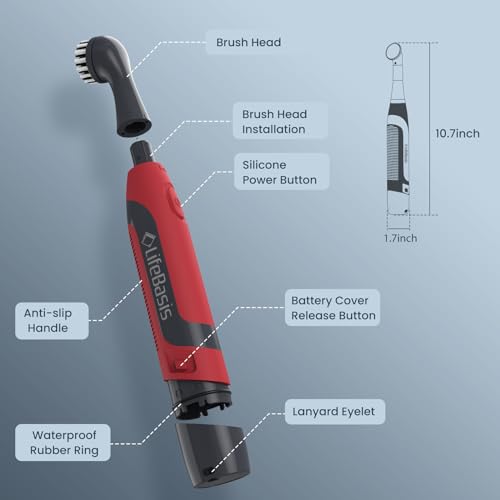 LifeBasis Cordless Electric Cleaning Brush - Image 3