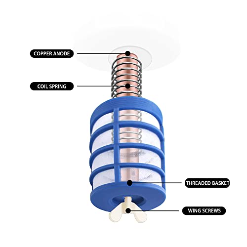 6 Pcs Copper Anode Replacement Kit Solar Pool Replacement - Image 5