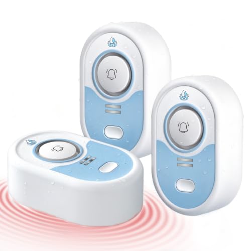 LSENTLY Water Leak Detector Alarm 3 Pack, Water Sensor - Image 2