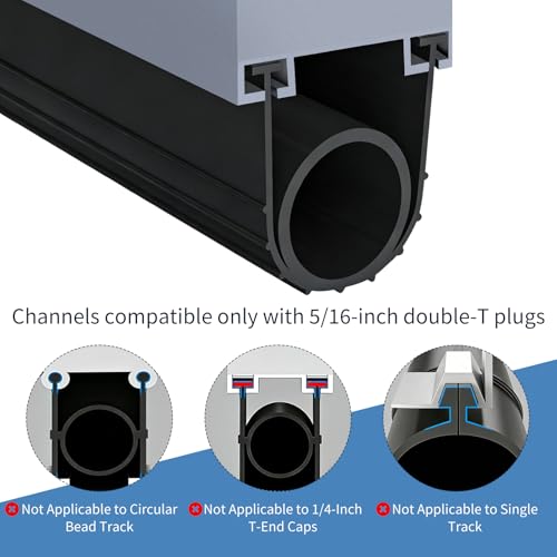 16.4 FT Garage Door Seals Bottom Rubber, U+O Ring - Image 7