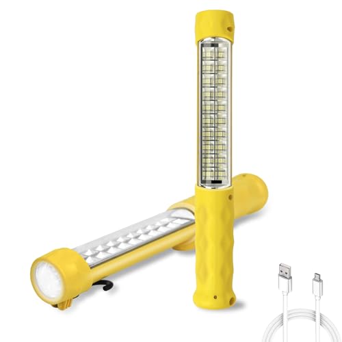 Rechargeable COB LED Work Light, Magnetic Hands-Free | Home Repair - Image 2