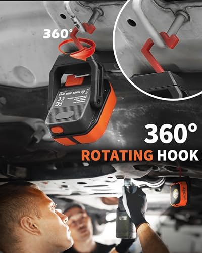 Work Light, Magnetic Rechargeable Light with 4 Modes - Image 4