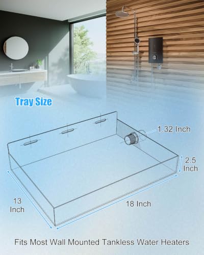 Tankless Water Heater Drain Pan, Stainless Steel Wall | Home Repair - Image 3