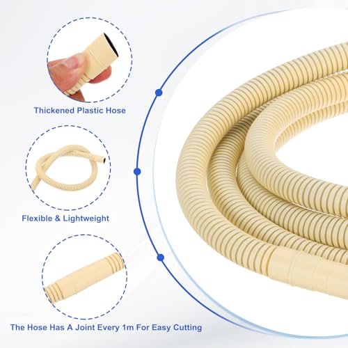 PATIKIL 13Ft Air Conditioner Drain Hose Kit Universal AC Drain - Image 4