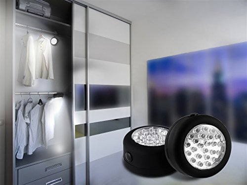 24 LED Round Magnetic Work Light Torch with Integral - Image 6