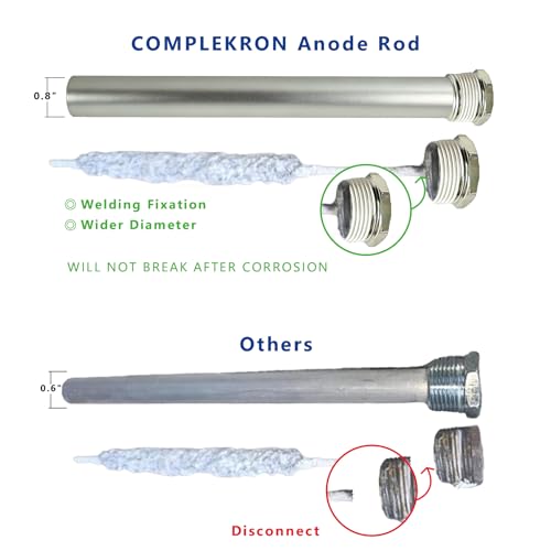 RV Water Heater Suburban Anode Rod 9.25" x 3/4" NPT, Galvanized - Image 5