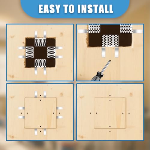 Drywall Repair Clips, 30pcs Drywall Fastner Clips with 60 - Image 5