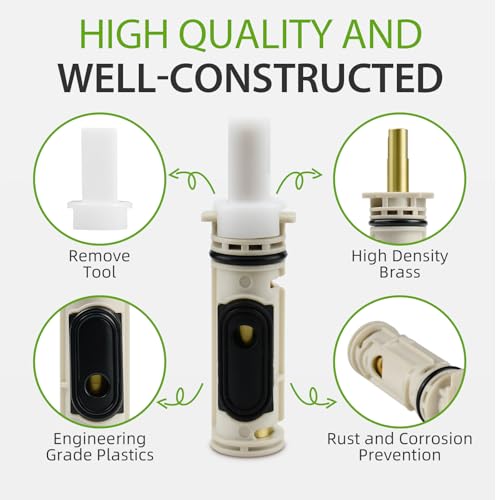 1222 Replacement Cartridge Kit for Moen One Handle Posi - Image 4
