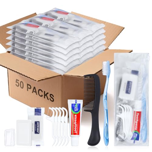 50 Sets Personal Hygiene Kit Basic Toiletry Kits Homeless - Image 2