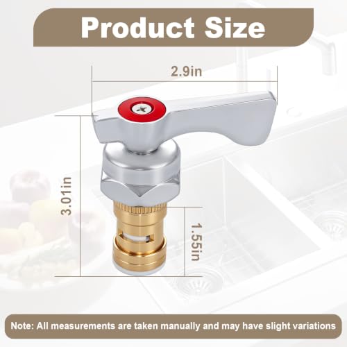 21-309L Valve & Handle Repair Kit Compatible with Krowne | Home Repair - Image 3