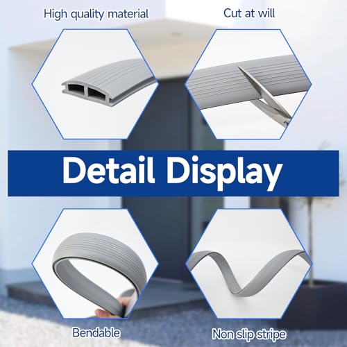2 Pcs 36 Inch Vinyl Replacement Door Draft Stopper | Home Repair - Image 6