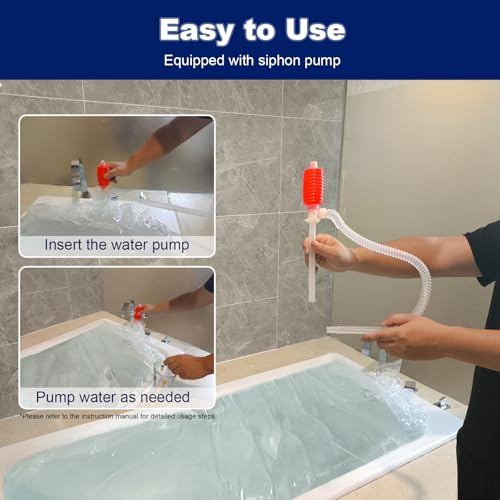 Godwolf Bathtub Drinking Water Bladder, Emergency Water - Image 6