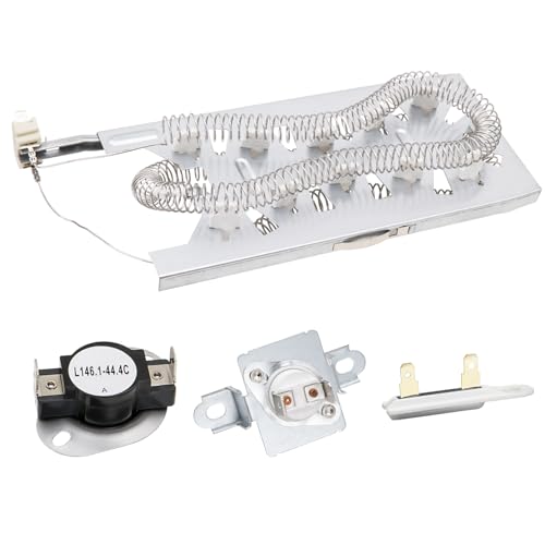 MED6230HW3 MED6230HW1 MED6230HW0 Dryer Heating Element Kit - Image 2