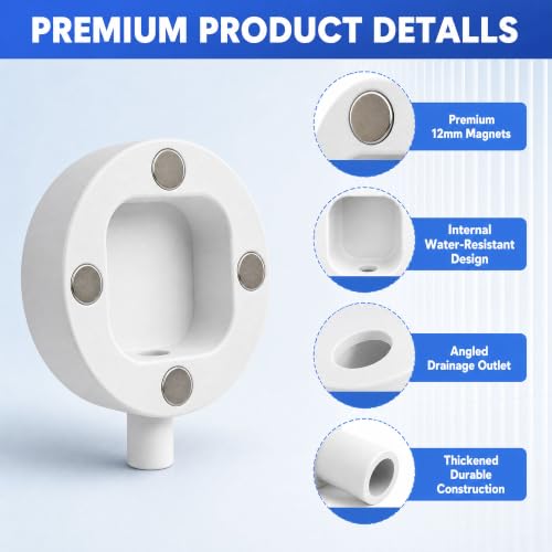Magnetic Window AC Drain Kit, Air Conditioner Drain Hose (6FT) - Image 8