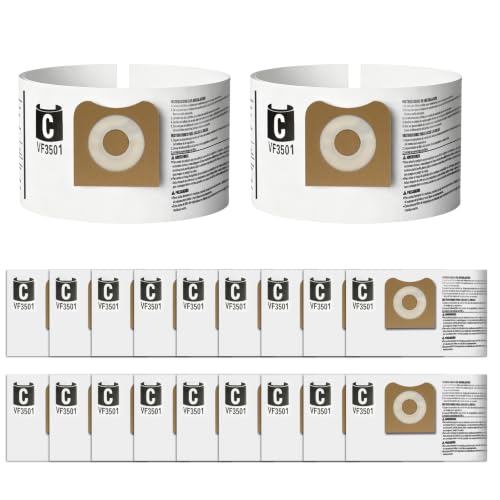 20 Pack VF3501 Vacuum Bags Fit For Rigid 4 Gallon Shop Vec Wet - Image 2