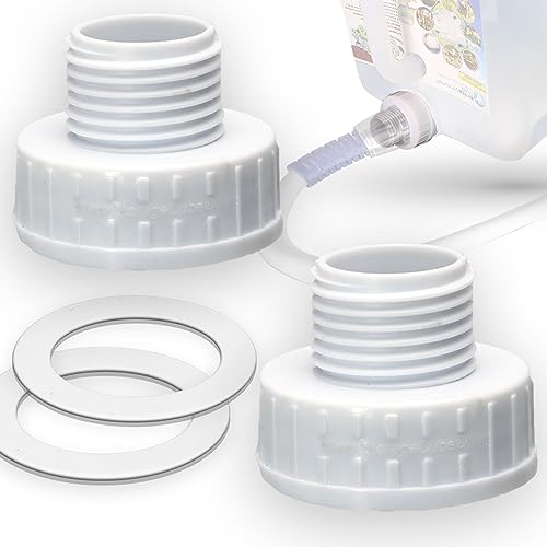Pack of 2 Hose Connectors for Collapsible Water | Kitchen Essentials - Image 2
