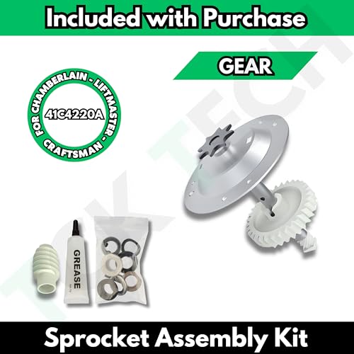 Replacement for Liftmaster 41c4220a Gear and Sprocket Kit fits - Image 5