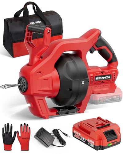20V Cordless Electric Drain Snake - Image 2