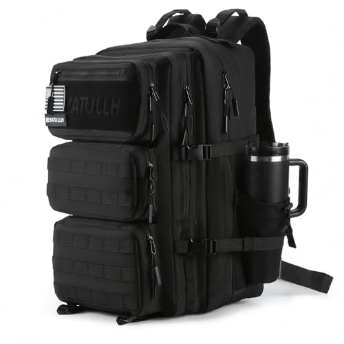Tactical Military Backpack for Men and Women 55L Large Hiking Bag - Image 2