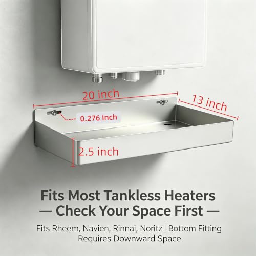 Tankless Water Heater Drain Pan 304 Stainless Steel | Home Repair - Image 3