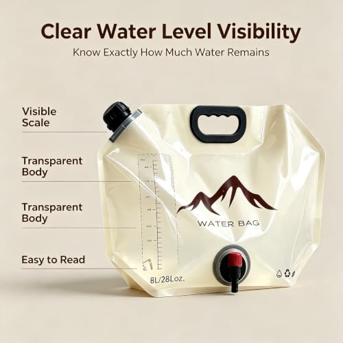 Water Camping Container Water Jug Camping 2.1 Gallon - Image 6
