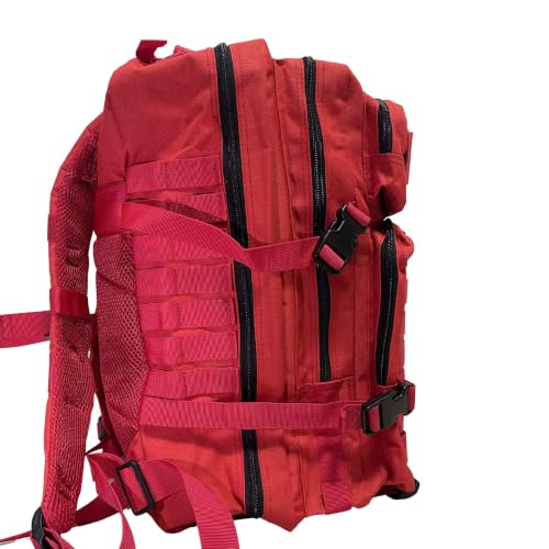 NOVO Medical Backpack Empty, Red Emergency Medical Bag - Image 8