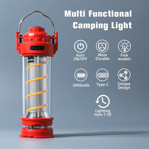 Camping Lantern Rechargeable, Lanterns for Power outages - Image 5