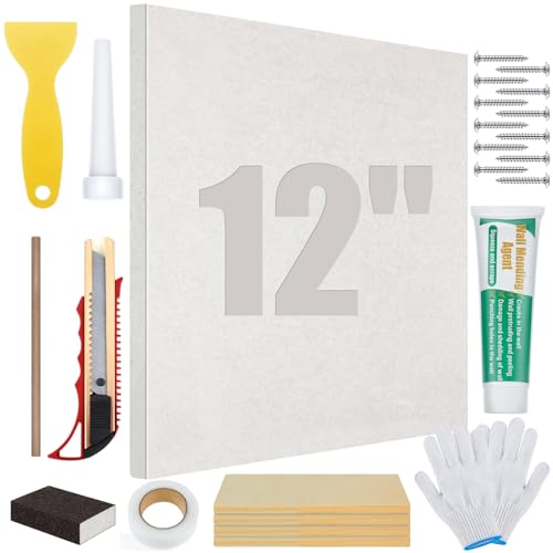 22 Pcs Drywall Repair Kit with 12x12x1/2" Drywall Repair | Home Repair - Image 2