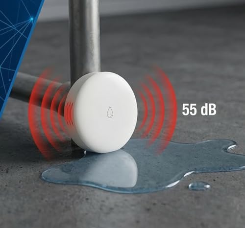 Tuya ZigBee Smart Water Leak Sensor with Built-in Alarm - Image 4