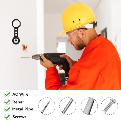 2 Pcs Stud Finder Wall Scanner, Magnetic Stud Finder Metal - Image 7