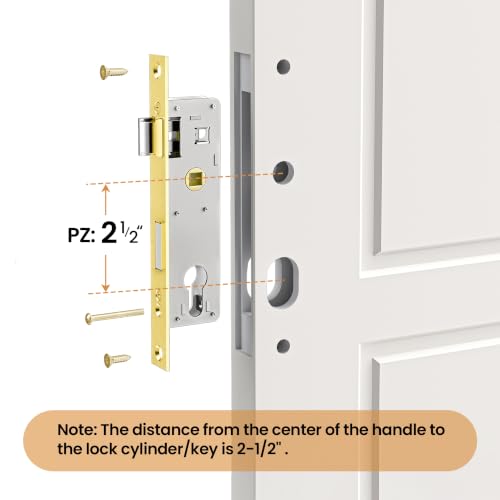 Storm Door Mortise Lock Body, Mortise Lock Replacement Parts - Image 5