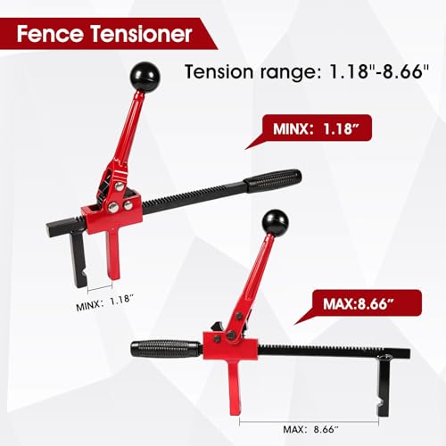 2 Pack Fence Stretcher Tool, Heavy Duty Chain Link & - Image 5