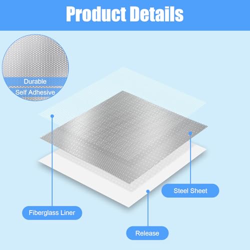 4 Pcs 12 Inch Drywall Repair Kit Self Adhesive Mesh | Home Repair - Image 4