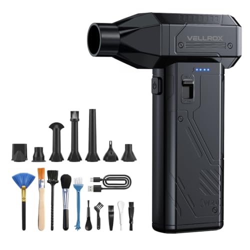 Electric Compressed Air Duster Rechargeable, 130,000RPM, 8000mAh - Image 2