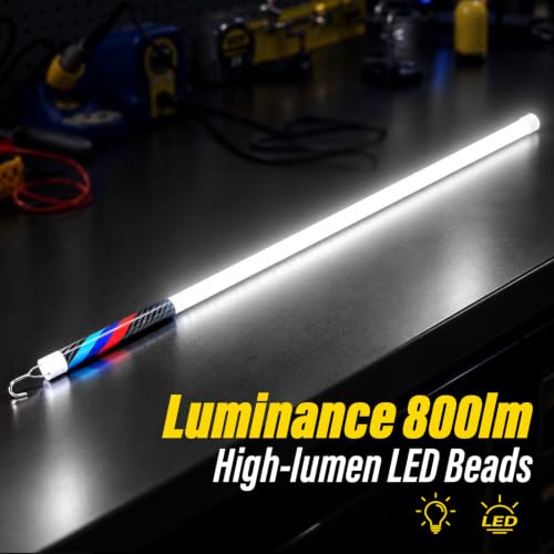 BURMONG Bendable LED Flashlight Stick,29.8" Flexible Mechanic - Image 5