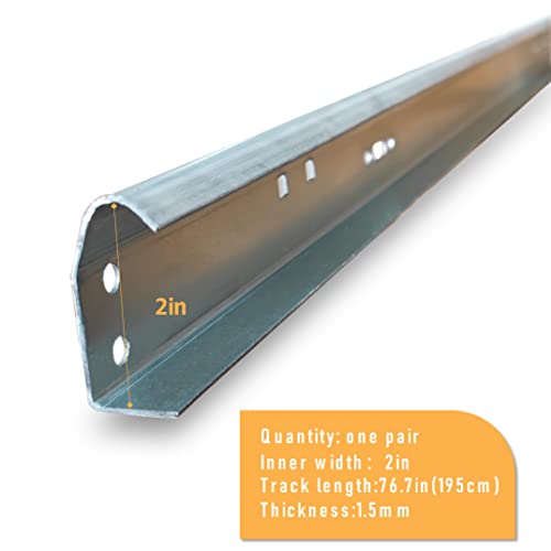 Garage Door Vertical Track Replacement with Jamb Bracket - Image 6