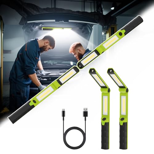 2 PCS Work Light Magnetic,2600ML LED Mechanic Lights - Image 2